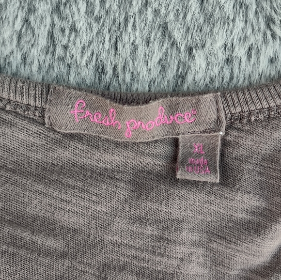 Fresh Produce Knit Asymmetrical Midi Dress Gray X-Large - Picture 3 of 12